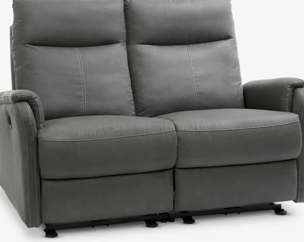 ABILDSKOVCanapé ABILDSKOV inclinable tissu gris