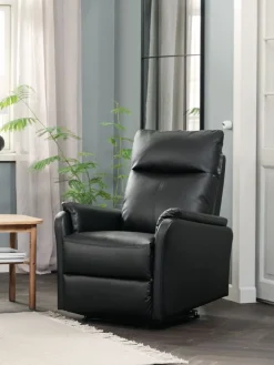ABILDSKOVFauteuil inclinable ABILDSKOV électrique noir