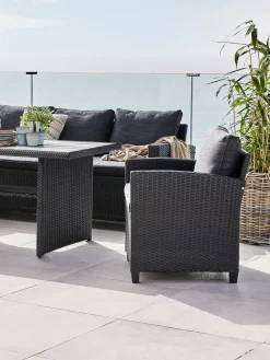 AGERMOSEFauteuil lounge AGERMOSE noir