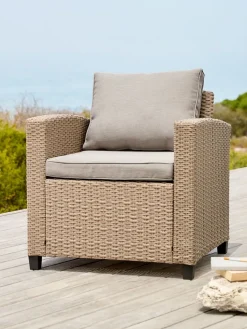 AGERMOSEFauteuil lounge AGERMOSE naturel