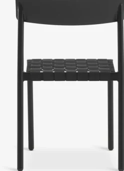 AKTIVEN + HAGLEBUAKTIVEN L118/168 table naturel + 4 HAGLEBU chaises noir