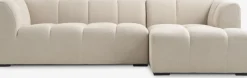 ALLESECanapé ALLESE méridienne droite tissu beige