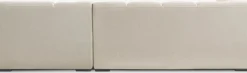 ALLESECanapé ALLESE méridienne droite tissu beige