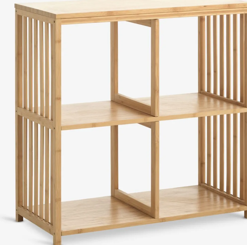 BALLUMÉtagère BALLUM 4 tablettes bambou