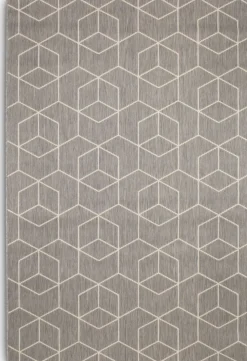 BALSATRETapis BALSATRE 160x230 gris/blanc
