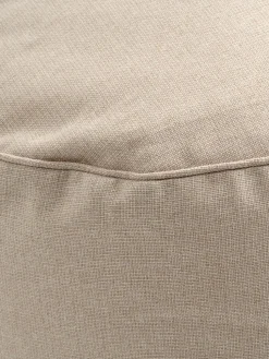 BANDHOLMPouf poire BANDHOLM 75x100x90 tissu beige