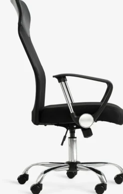 BILLUMFauteuil de bureau BILLUM maille noir