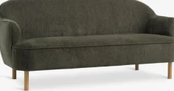BREDALCanapé BREDAL 2,5 places tissu vert olive