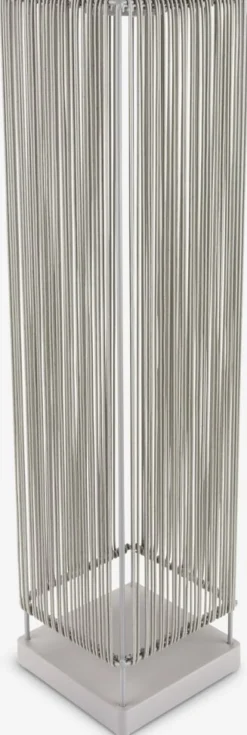 BRISELampadaire rechargeable BRISE l20xL20xH80cm gris