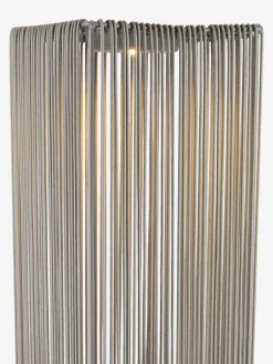BRISELampadaire rechargeable BRISE l20xL20xH80cm gris
