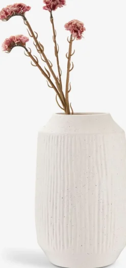 CHRISTIANVase CHRISTIAN Ø21xH33cm blanc