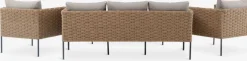 DAMFENNEREnsemble lounge DAMFENNER 5 personnes naturel