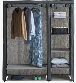 DAMHUSArmoire DAMHUS 149x174 gris foncé