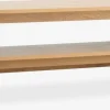 DAUGBJERGTable basse DAUGBJERG L120 plateau relevable coloris chêne