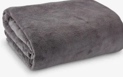 DRAGEHODEPlaid polaire DRAGEHODE 140x200 gris foncé