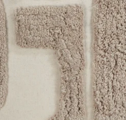 DVERGFAKSCoussin DVERGFAKS 45x45 gris/beige