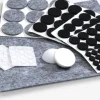 EGETPatin en feutre EGET 100 pcs feutre/poly