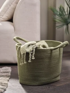ESGEPanier ESGE l30xL41xH30cm olive foncé
