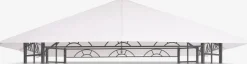 FAABORGToit de tonnelle FAABORG l3xL3m blanc