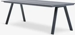 FAUSING + AIDTFAUSING L220 table + 4 AIDT chaises noir