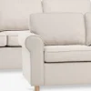 FERRITSLEVEnsemble canapés FERRITSLEV 2 pièces tissu beige