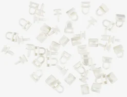 FIXIGlisseurs pour rail FIXI 50pcs/pqt blanc