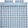 FRANCISKABasicParure de lit en flanelle FRANCISKA 240x220 bleu