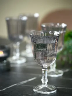 FRIDOLINVerre à vin FRIDOLIN Ø8xH16cm 24cl gris