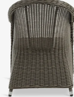 FUGLSAND + GAMMELBYFUGLSAND Ø120 table bois dur + 4 GAMMELBY chaise gris