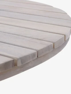 FUGLSAND + RADSTEDFUGLSAND Ø120 + 4 RADSTED chaises acacia massif
