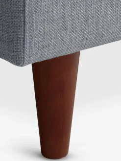 GEDVEDCanapé GEDVED 3 places tissu gris clair