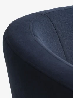 GISTRUPCanapé GISTRUP 3 places tissu bleu foncé