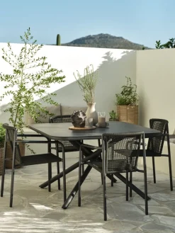 GOTHENBURGTable de jardin GOTHENBURG l120xL120 gris