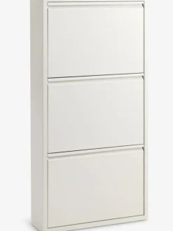 HALLENSLEVMeuble à chaussures HALLENSLEV 3 compartiments blanc