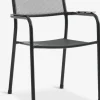 HEMSEDALChaise empilable HEMSEDAL Noir