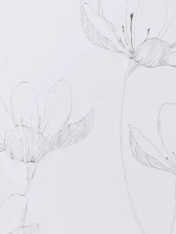 HESSARideau HESSA 1x140x300 argenté/blanc