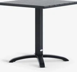 HOBRO + GUDHJEMHOBRO L70 table + 2 GUDHJEM chaises noir