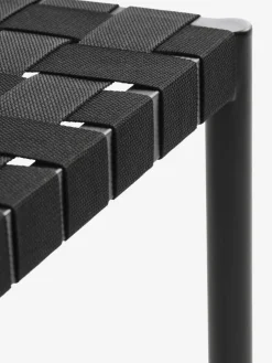 HOBRO + HAGLEBUHOBRO L70 table naturel + 2 HAGLEBU chaises noir