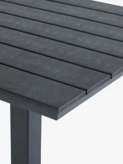 HOBRO + ILDERHUSEHOBRO L70 table + 2 ILDERHUSE chaises noir