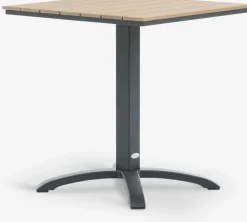 HOBRO + ILDERHUSEHOBRO L70 table + 2 ILDERHUSE chaises naturel