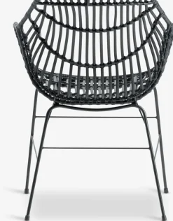 HOBRO + ILDERHUSEHOBRO L70 table gris + 2 ILDERHUSE chaises noir