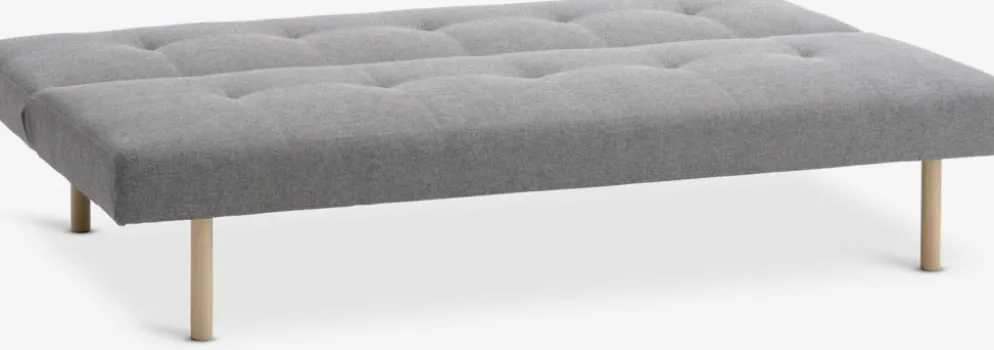 HOLSTEDCanapé convertible HOLSTED tissu gris/naturel
