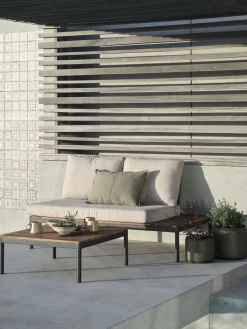 HOUEnsemble lounge HOU 2 personnes acacia