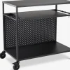 INDSLEVDesserte barbecue INDSLEV l50xL90 noir