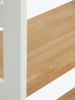INTRUPÉtagère INTRUP 3 tablettes larges blanc/chêne naturel