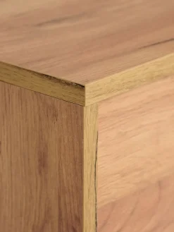 JENSLEVCommode 4 tiroirs 1 porte JENSLEV coloris chêne naturel
