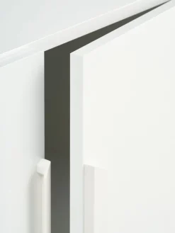 JENSLEVMeuble haut JENSLEV 96x40 2 portes blanc