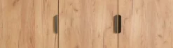 JENSLEVMeuble haut JENSLEV 144x40 3 portes coloris chêne naturel