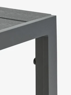 JERSORE + LEKNESJERSORE L140 table + 4 LEKNES chaises noir