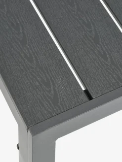 JERSORE + LEKNESJERSORE L140 table + 4 LEKNES chaises noir